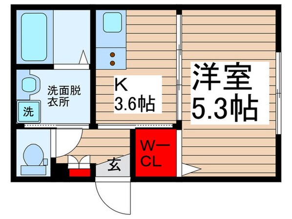 Ｃｉｅｌ　Ｎｉｓｈｉｈａｒａの物件間取画像